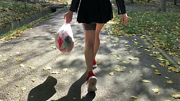 Minx suck big dick stranger and hard doggy sex cum on tits