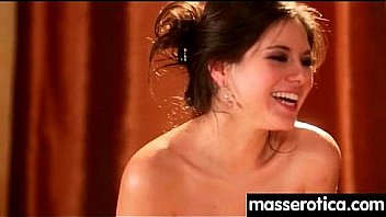 Young innocent lesbian has her tight little flower penetrated 29