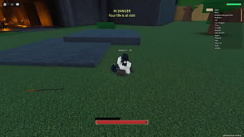 Obssessed warrior girl attacks then fucks roblox