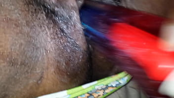 Monica plays with pussy