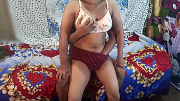 Desi indian cheating bhabhi romance and sex with her ex boyfriend desi bhabhi alone at home