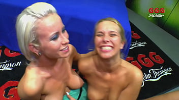 Ggg german blonde sluts in the sperm studio