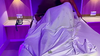 Latina fucks her boyfriends room mate