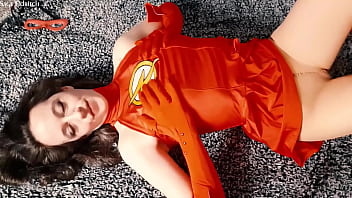 Flash girl sage eldritch cumming in pantyhose