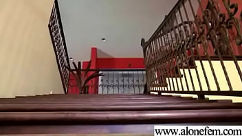 Solo amateur girl masturbate in front of camera video 29