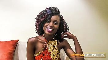 Pretty african girl fucked by fake white agent Pretty african girl fucked by fake white agent