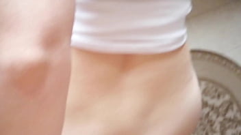 Amateur milf fucked in the kitchen by her stepbrother