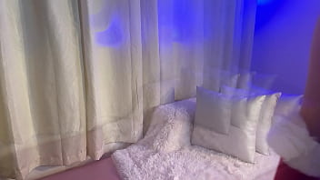 On christmas night the young tattooed stepsister gives me a deep throat blowjob and a hard fuck