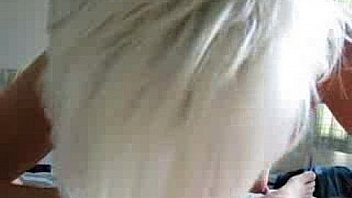 Short haired blonde sucking cock camg8