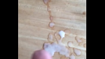 Me coming on our dining room table Me coming on our dining room table