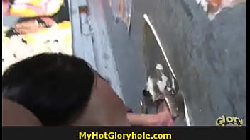 Fun at the glory hole 11