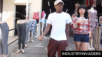 Mall adventures with a latina beauty