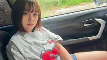 彼女と会う時は必ずせっくすするカップル。今日は車の中でsexでイキまくるカップル。