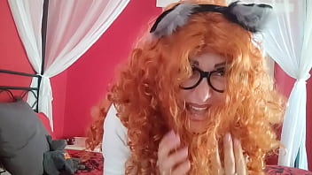 Wonderful kitten in heat