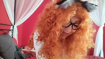 Wonderful kitten in heat