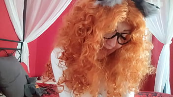 Wonderful kitten in heat