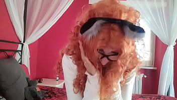 Wonderful kitten in heat