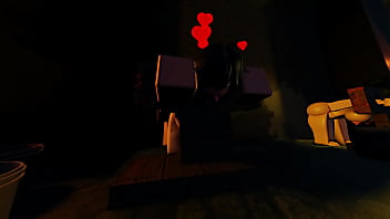Roblox whore gets fucked in a dungeon