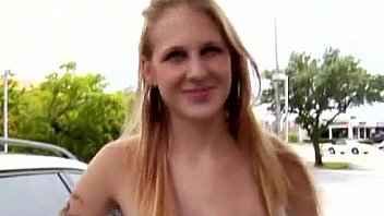 Sexy wild chick gets paid to fuck 4