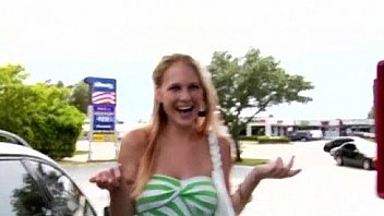 Sexy wild chick gets paid to fuck 4