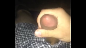 Masturbating