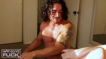 Wooooah at hotguyshouse ripped james jones and busty lindsay lee sizzle with mad chemistry their steamy