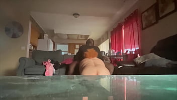 Caught fucking in her momma living room