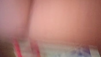 My cuckold and my bbc bull creampied me at same time