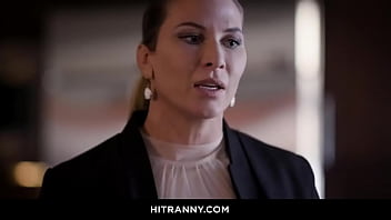 Erotic sex with feminine small titty shemale