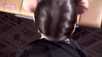 Seth brogan cums on everly haze's anus after creampied her