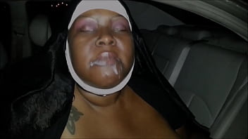 Nun cos play and blowjob clip Nun cos play and blowjob clip