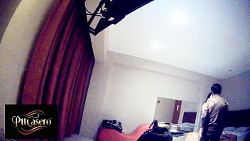 Llegando al hotel para cacharla parte 1