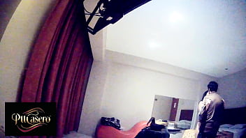 Llegando al hotel para cacharla parte 1