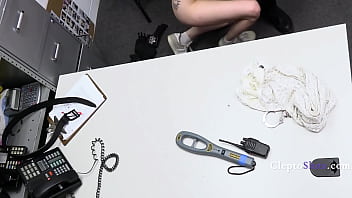 Petite klepto girl lana smalls deals with horny mall cop