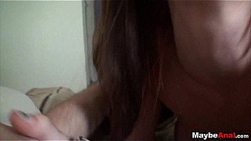 Skinny amateur babe finds a dick in her asshole kaylee daniels 1