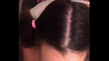 Role play horny young woman shows her tits to the teacher in exchange for a sweet blowjob