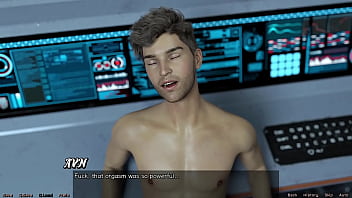 Stranded in space #97 hot red head asian gets juicy cum down her throat