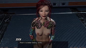 Stranded in space #97 hot red head asian gets juicy cum down her throat