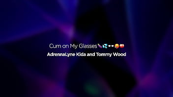 Romanian goddess adrennalyne kida let me cum on her glasses