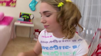 Sammy grand 19 yo huge cock pov blowjob and cum swallow