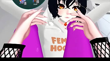 Two vrchat players erp