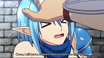 Hentai a elf fight for her virginity in the colosseum