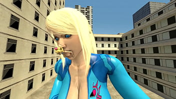 Giantess samus waifu snacks