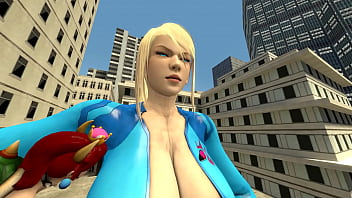 Giantess samus waifu snacks
