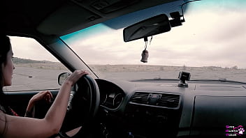 Long haired teen sucks and fucks for driver's license