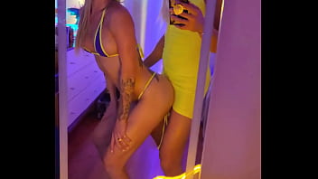 V & me sexy sluts after a night out getting makeovers by a professional from pacorabanne cynde watson who was on go