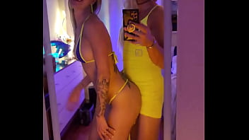 V & me sexy sluts after a night out getting makeovers by a professional from pacorabanne cynde watson who was on go