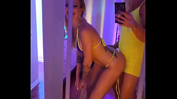 V & me sexy sluts after a night out getting makeovers by a professional from pacorabanne cynde watson who was on go