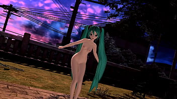 Hatsune miku desnuda bailando mod