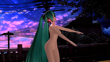 Hatsune miku desnuda bailando mod